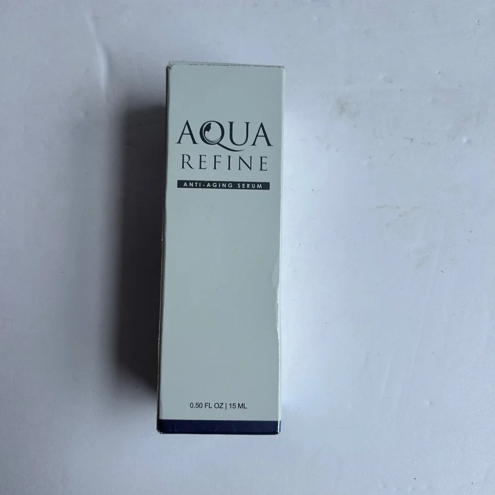 Aqua‎ Refine Anti-Aging Serum NIB 0.5oz Blue Retinol Ceramide Treatment